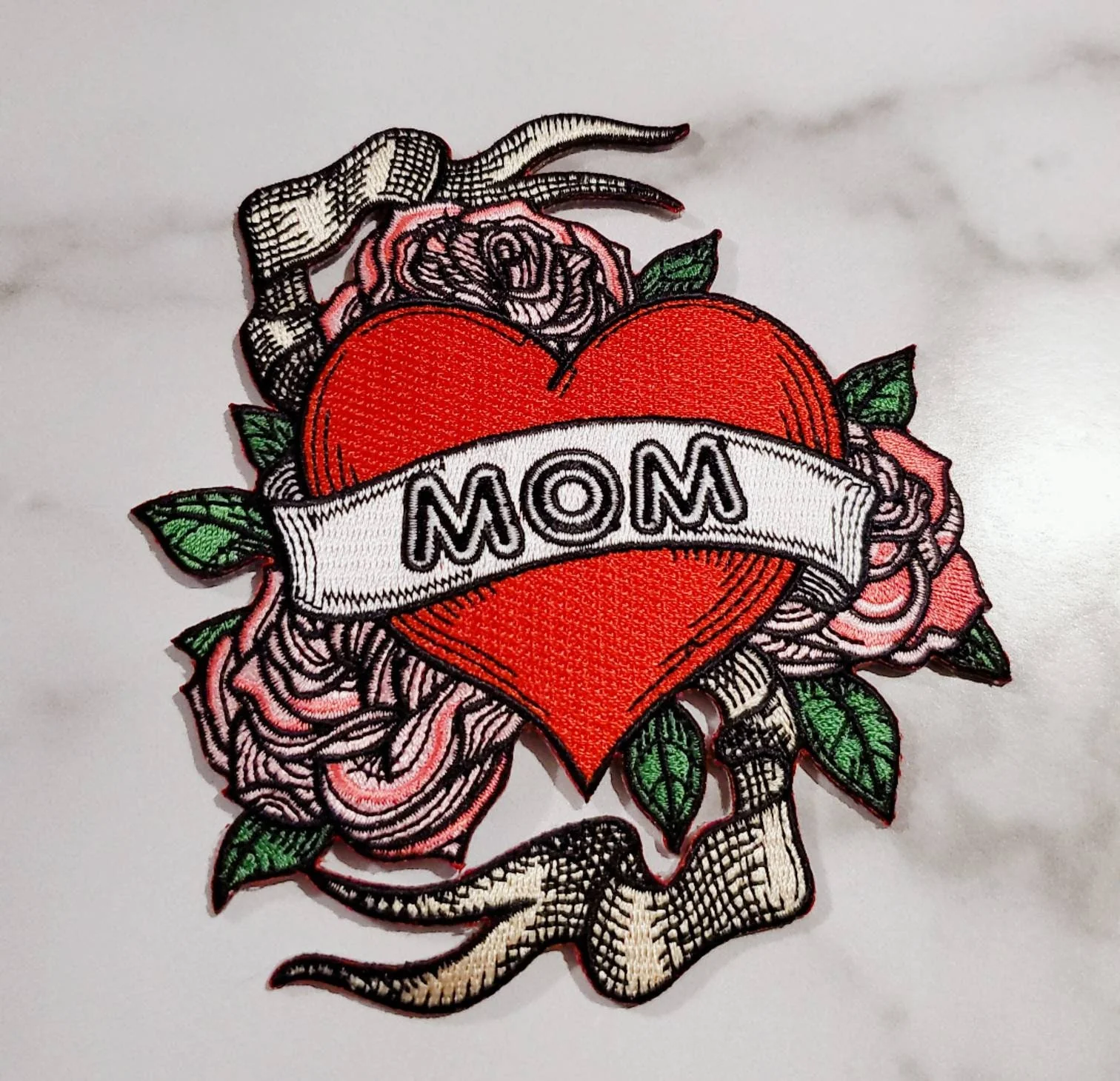 Large Embroidered Applique Embroidered