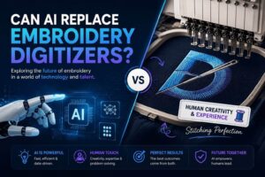 Can AI Replace Embroidery Digitizers