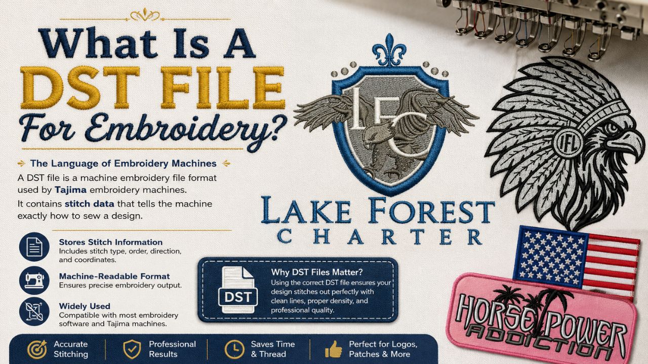 What Is A DST File For Embroidery