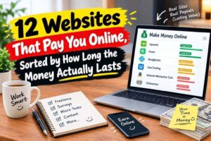 12 Websites That Pay You Online