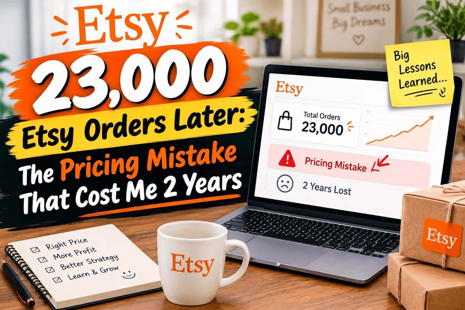 23000 Etsy Orders Later