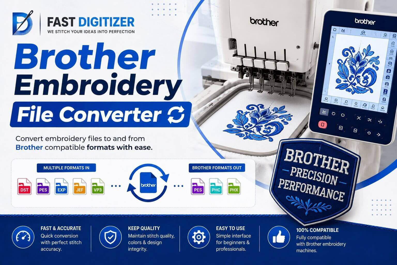 Brother Embroidery File Converter